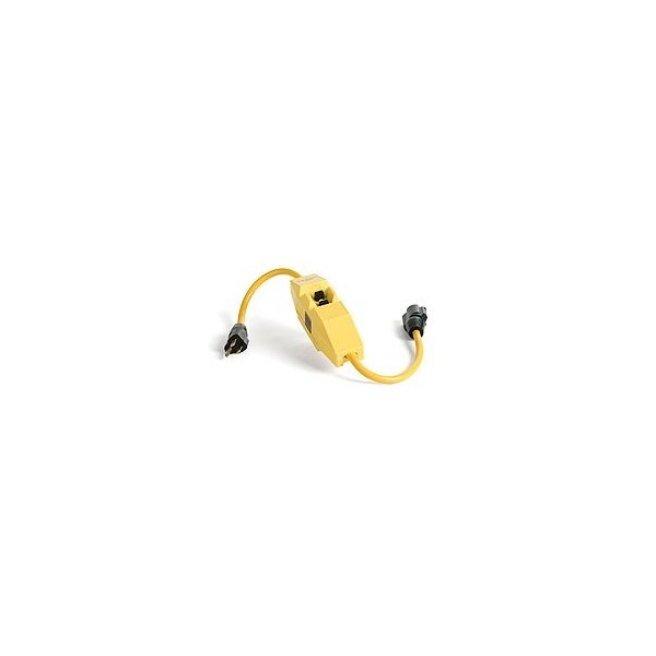Woodhead 15A IN-LINE GFCI con enchufe y conector - 15050-25