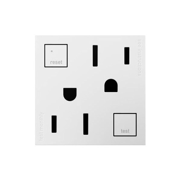 Pasa y Seymour 15A Blanco Interactivo GFCI - AGFTR2152W4