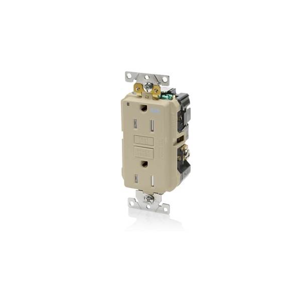 Leviton TOMACORRIENTES ELÉCTRICOS 515R WR TR GFCI IV - G5262-WTI