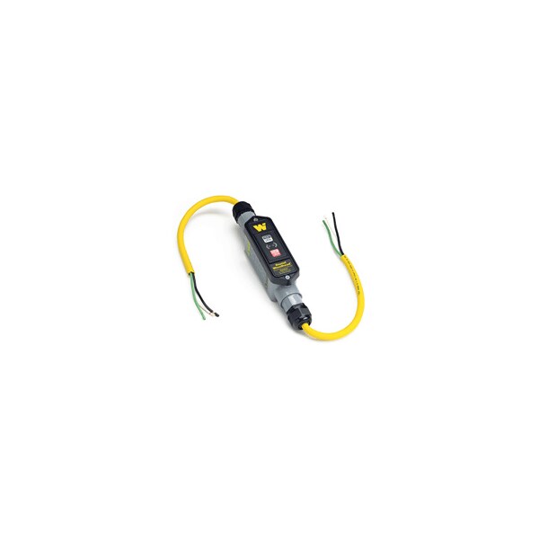 Woodhead 15A GFCI Enchufe Manual de 25 pies MLD 3X5-15 - 15050-25TTM