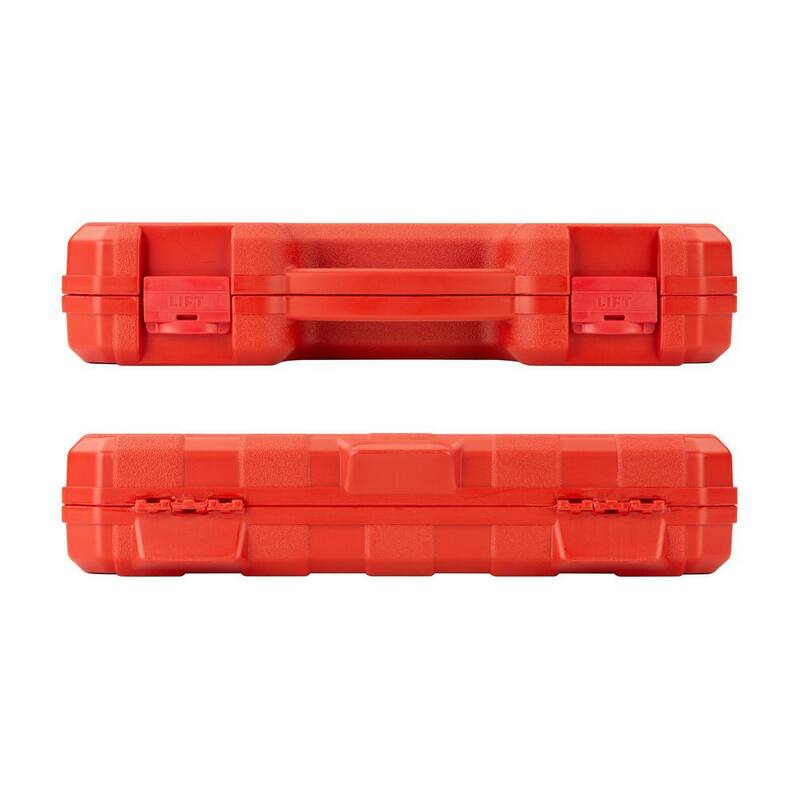 Juego de llaves de impacto de 12 puntos de 1/2 pulgada TEKTON, tamaño profundo (17 piezas) (8 - 24 mm) - SID92339