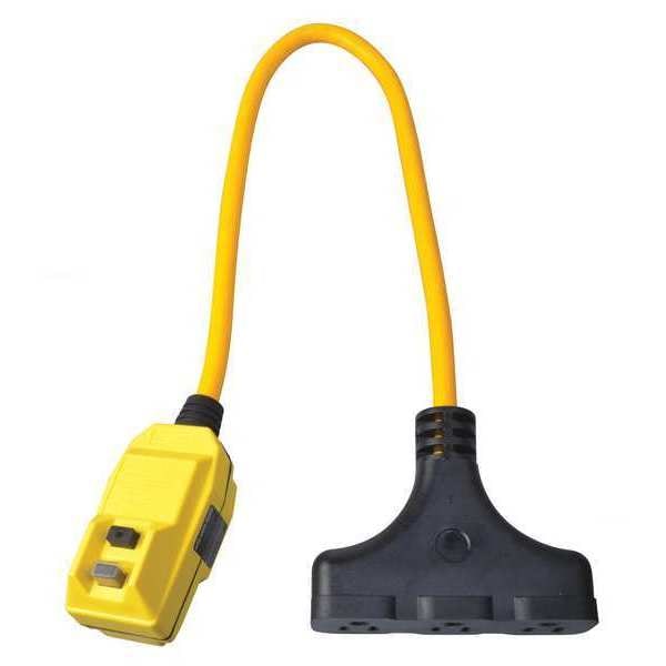 Enchufe GFCI con cable de 25 pies para exteriores de Southwire - 14880228-6