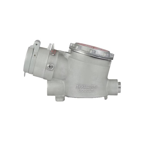 Clavija eléctrica Appleton, 30A, 4P, 3W, Aluminio, 600V, NEMA 3, 3R, 4, 4X - ACP3034BC