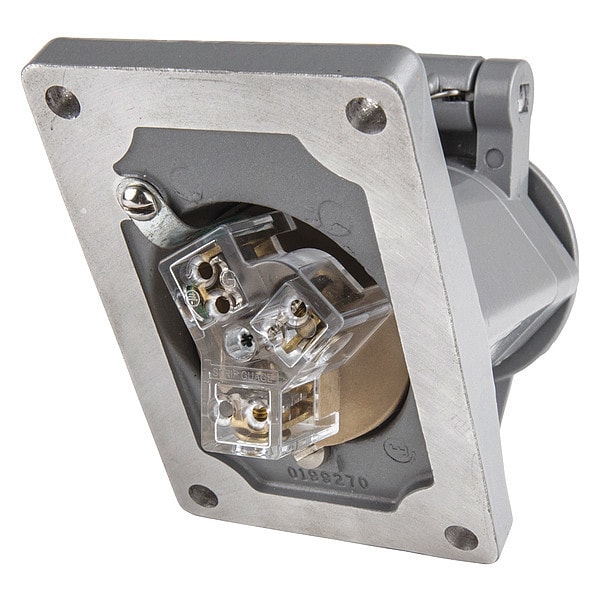Receptáculo Hubbell Killark, 250VAC, 60 Hz, 20A, 2 HP - UGR5-20232QWWW