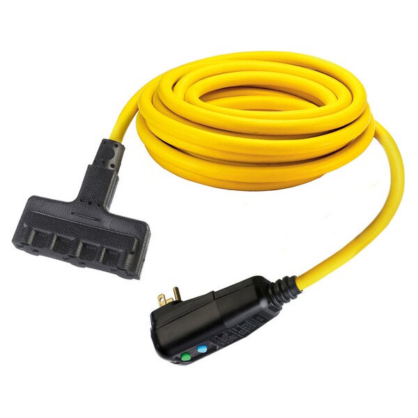 Tomacorriente portátil de triple enchufe con protección de falla a tierra Circuit Guard® - GFP25TTA