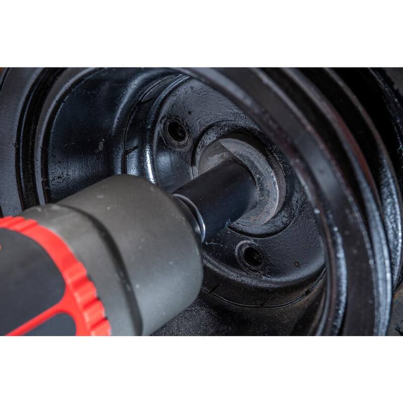 Juego de dados de impacto Husky de 1/2 pulgadas, con medidas SAE/Métricas de 6 puntos y adaptador de sockets de impacto Multi-Drive (67 piezas) - HIMPSAPT67PCCMB