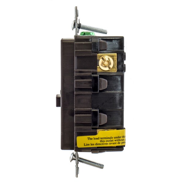 Productos de falla a tierra de Hubbell Wiring Device-Kellems, Receptáculos GFCI estándar comercial, GFRST20U - GFRST20U