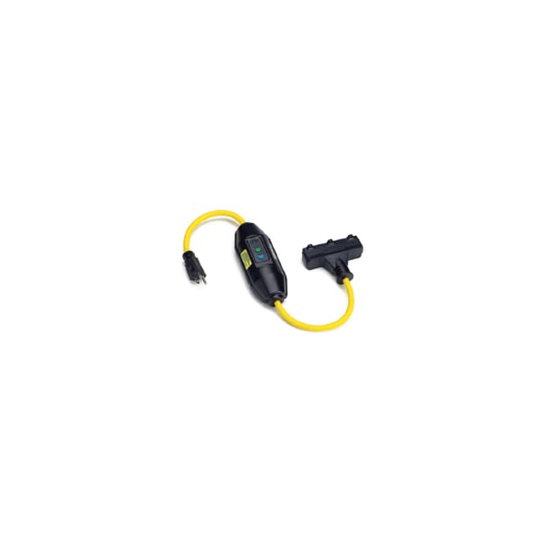 Woodhead 15A GFCI AUTO 2 FT. MLD TTAP 3X5-15 - 15050-3TTA