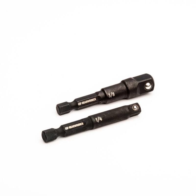 Set de vasos extractores de impacto métricos GEARWRENCH Bolt Biter de 1/4 y 3/8 pulgadas (7 piezas) - 87911