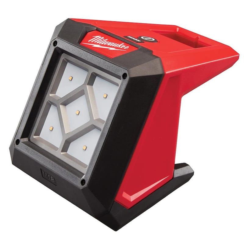 Milwaukee M12 FUEL 12V Inalámbrico Ión de Litio 1/4 in. Destornillador de 2 Velocidades Kit con Luz de Inundación Compacta M12 (Herramienta solamente) - 2402-22-2364-20