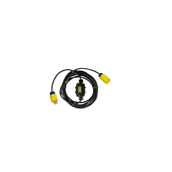 Ericson Gfci Prtbl, 20A Manual, 50 ft., Inline, Pr - XG2-12-50G-MR