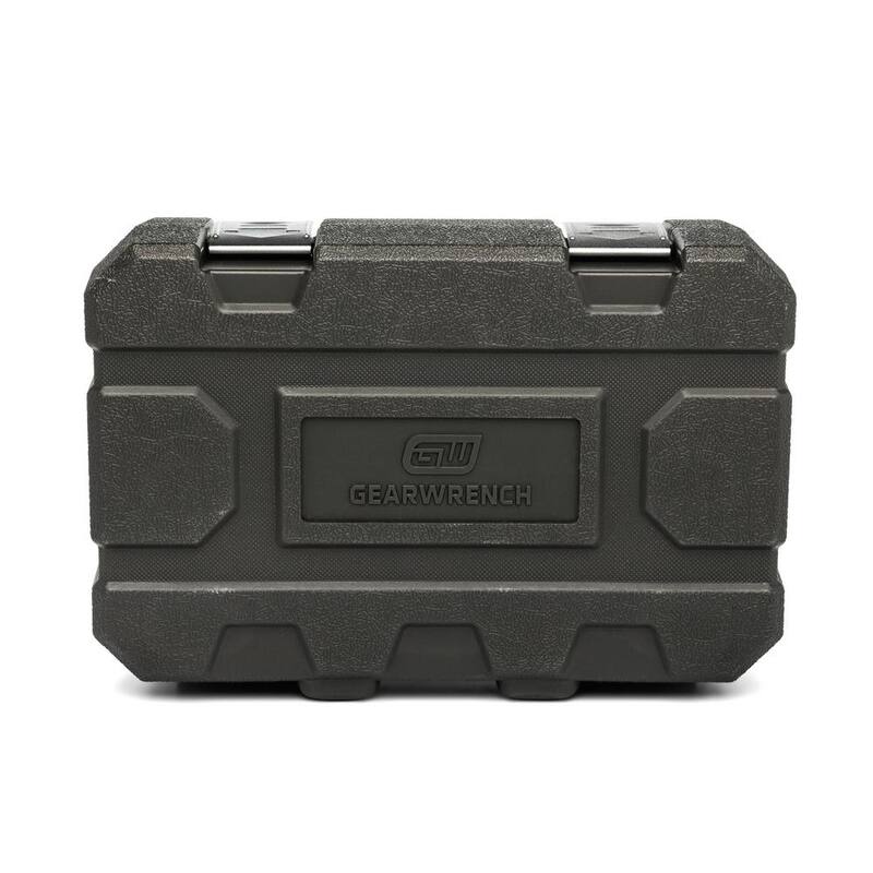 Juego de 8 piezas de dados de impacto SAE de 6 puntos de GEARWRENCH de 3/4 pulgadas con estuche de almacenamiento - 84034.