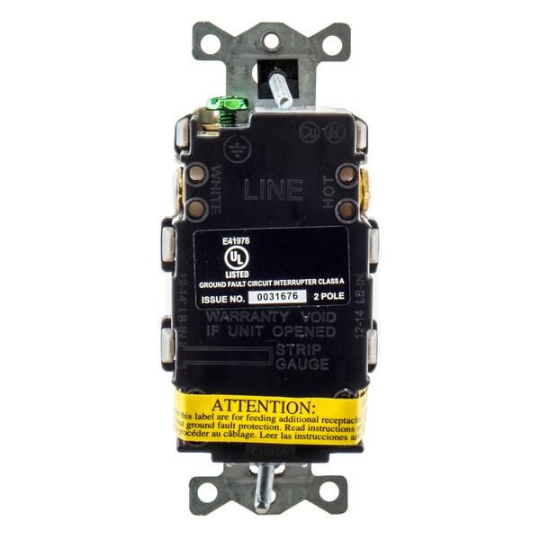 Dispositivos de Protección de Energía Hubbell Wiring Device-Kellems, Receptáculo, Auto Prueba, GFCI, IG, TRWR, Grado Comercial, 15A 125V, 2 Polos 3 Cables a Tierra, 5-15R, Gris - GFTWRST15GYIG