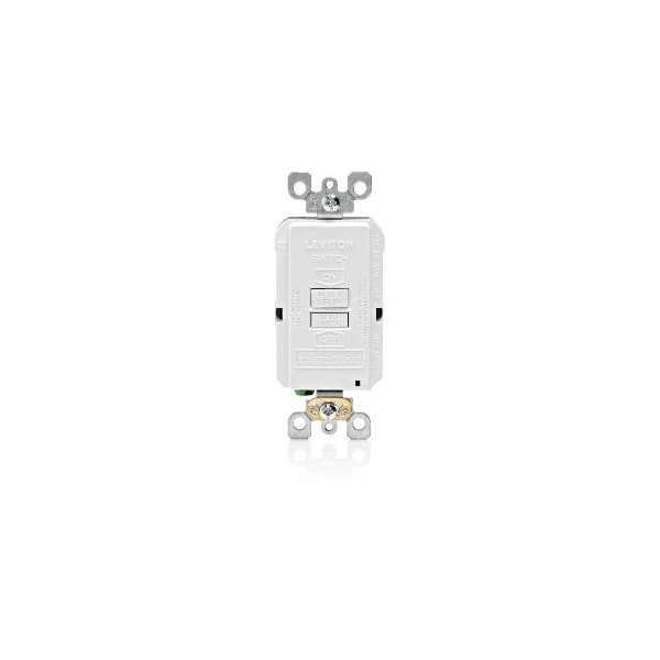 Receptáculo GFCI Leviton, 20A, 125Vac, Almendra - GFRBF-T