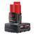 Milwaukee M12 12V FUEL - Juego de destornillador inalámbrico de 1/4 de pulgada con batería de iones de litio de 4 Ah M12 - 2402-22-48-11-2440.