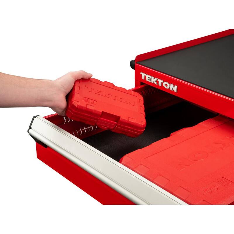 Juego de dados de impacto TEKTON de 3/8 pulgadas, de 6 puntas, 19 piezas (6 mm - 24 mm) - Estuche - SID91302