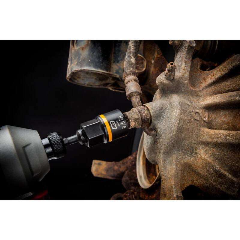 Juego de Cachimbas de Extracción de Impacto GEARWRENCH Bolt Biter de 1/4 y 3/8 pulgadas con Mango SAE (7 piezas) - 83911