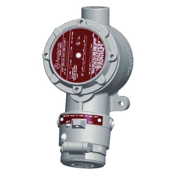 Receptáculo para ubicaciones peligrosas de 3W 4P 60A 600VAC - FSQC5640 de Appleton Electric