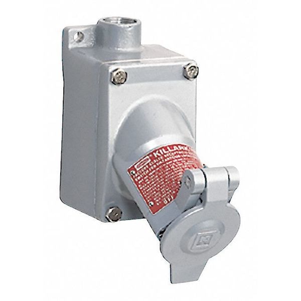 Hubbell Killark 3W 2P 20A Hazardous Location Receptacle 120VAC 5-20R - UGR4-20231QW