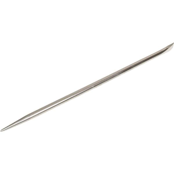 Gray Tools Pinch Bar, 1-3/16" Width Of Cut X 1" Shank X 36" Long, Nickel Plate - C69