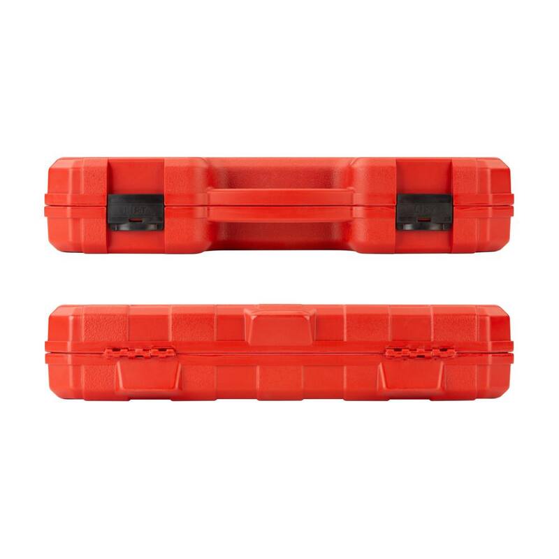 Juego de 45 piezas de dados de impacto de 6 puntos de 1/2 pulgadas, TEKTON (5/16 a 1-1/4 pulgadas, 8 mm a 32 mm) - SID92403