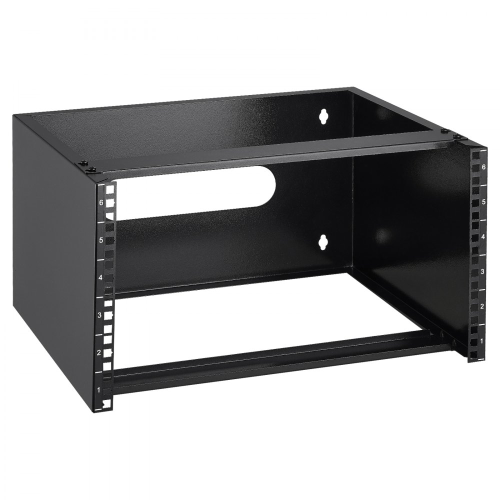 VEVOR 6U Wall Mount Network Rack 14 in/355.6 mm Depth Server Rack 50lbs/22.68kg - WLJJ6U14YC007I4RXV0