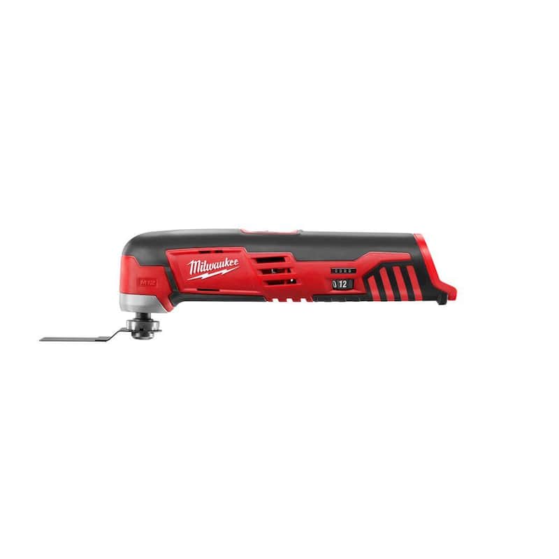 Milwaukee M12 12V Taladro inalámbrico de iones de litio de 1/4 de pulgada con kit de destornillador de 2 velocidades con Multi herramienta M12 (herramienta solamente) - 2402-22-2426-20