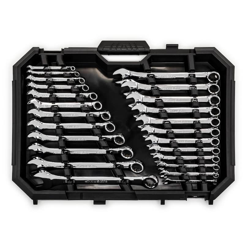 Juego de Llaves Combinadas Husky SAE/MM (24 Piezas) - HCW24PCSM-05