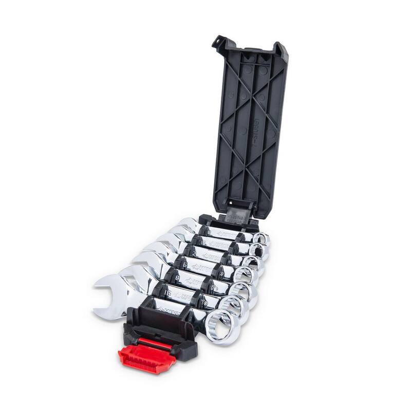 Juego de llaves combinadas Husky Stubby SAE (7 piezas) - HSTW7PCSAEN-05