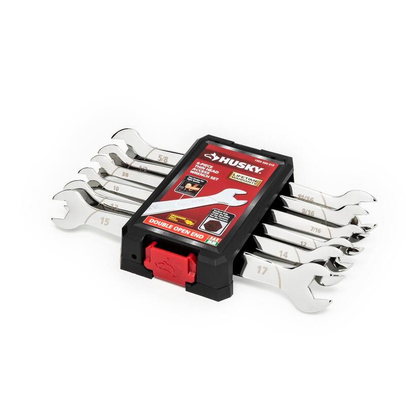 Juego de llaves de acceso de cabeza delgada Husky (6 piezas) - H6PCTWS