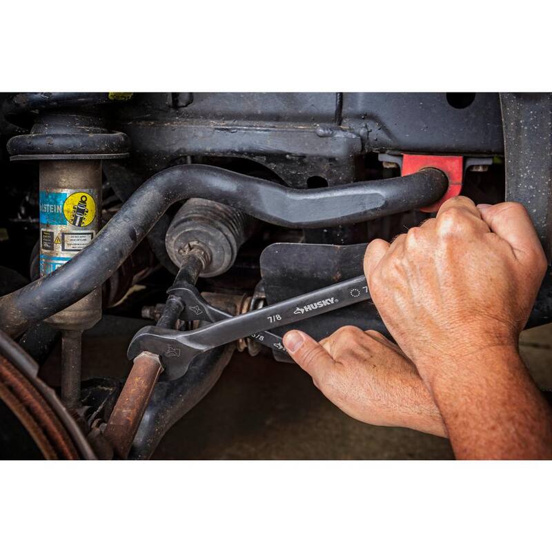 Llave combinada universal SAE Husky (juego de 10 piezas) - HXLSPW10SAE-05