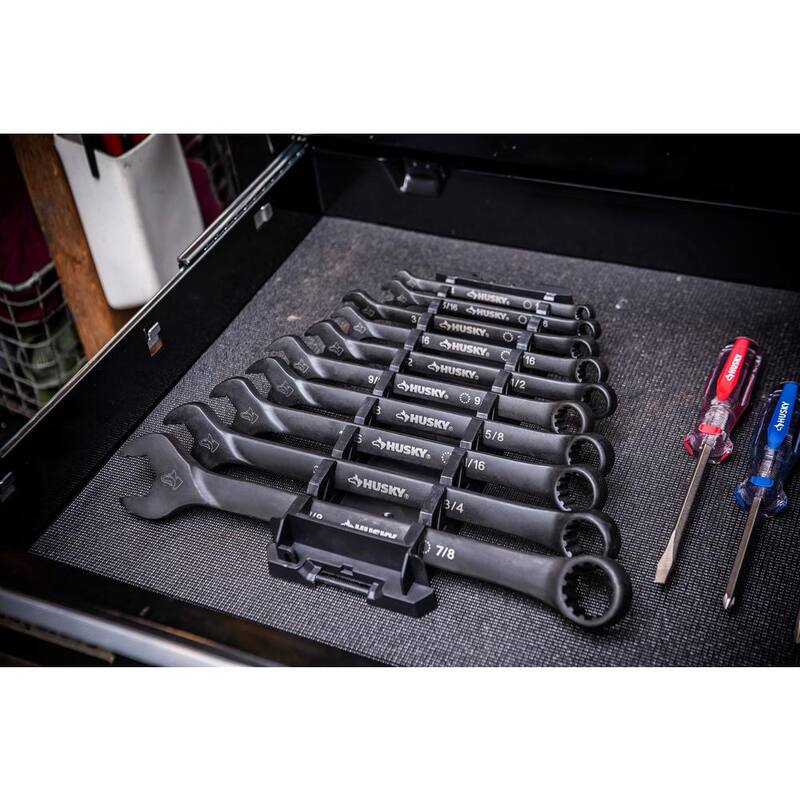Llave combinada universal SAE Husky (juego de 10 piezas) - HXLSPW10SAE-05
