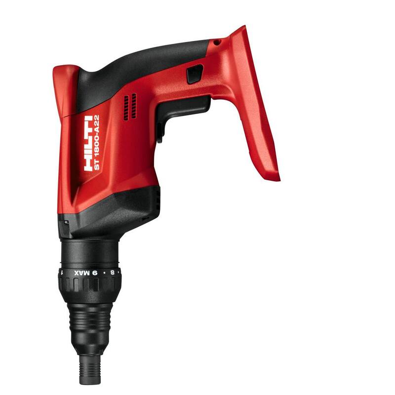 Destornillador inalámbrico de torque ajustable de 1/4 pulgadas Hilti de 22 volts de iones de litio ST 1800 - Cuerpo de herramienta 2149758