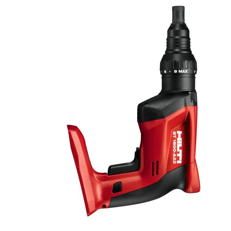 Destornillador inalámbrico de torque ajustable de 1/4 pulgadas Hilti de 22 volts de iones de litio ST 1800 - Cuerpo de herramienta 2149758