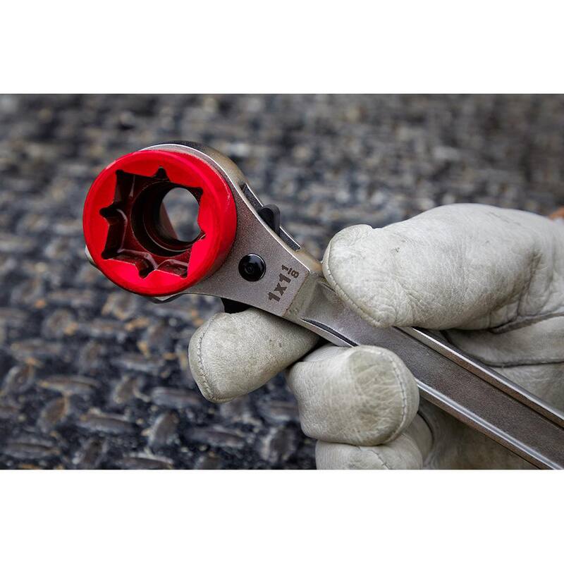 Llave de trinquete de alto apalancamiento para linieros de Milwaukee - 48-22-9213