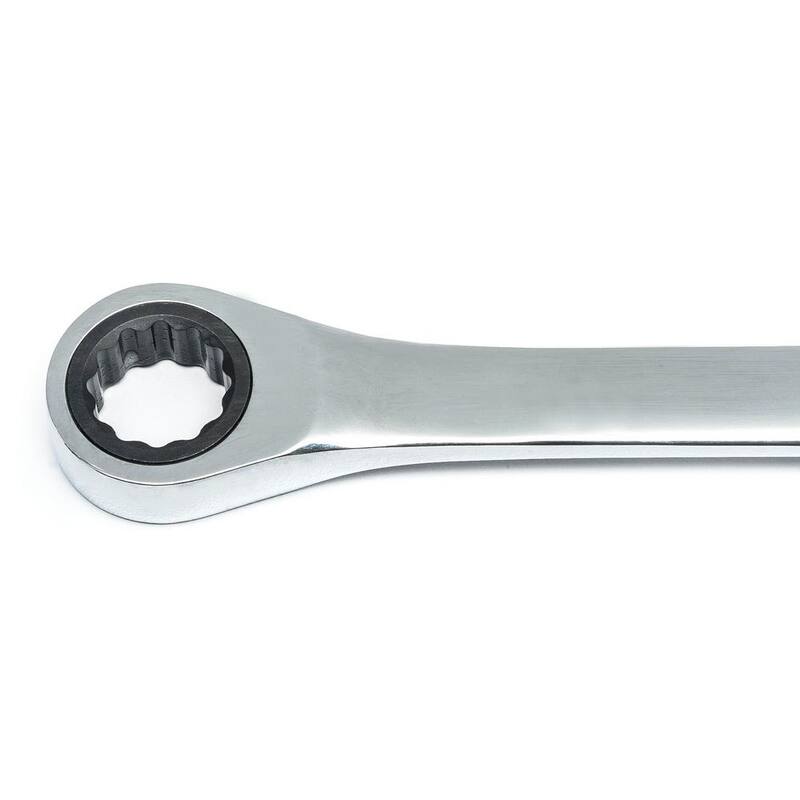 Juego de 17 llaves de trinquete de doble caja GearBox XL métricas de 12 puntos de 72 dientes (17 piezas) - 85989