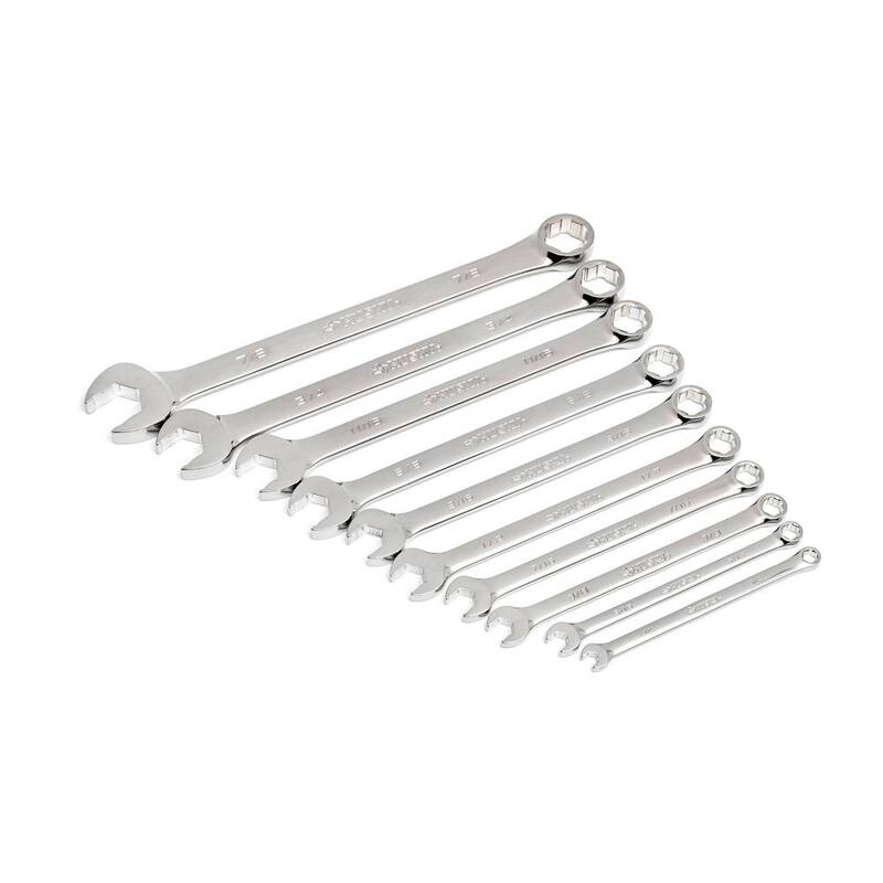 Juego de llaves combinadas Husky BITE SAE (10 piezas) - HBCW10XLS