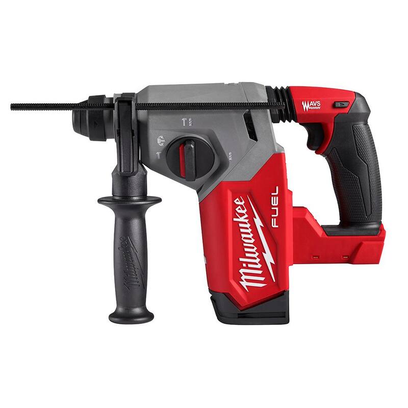 Martillo rotativo inalámbrico Milwaukee M18 FUEL de 18V con tecnología de ion de litio sin escobillas de 1 pulgada SDS-Plus (Herramienta solamente) - 2912-20