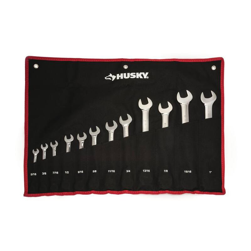Juego de Llaves de Trinquete Reversibles Husky Master Métricas y SAE (25 piezas) - HRRW25PCSAEMMC