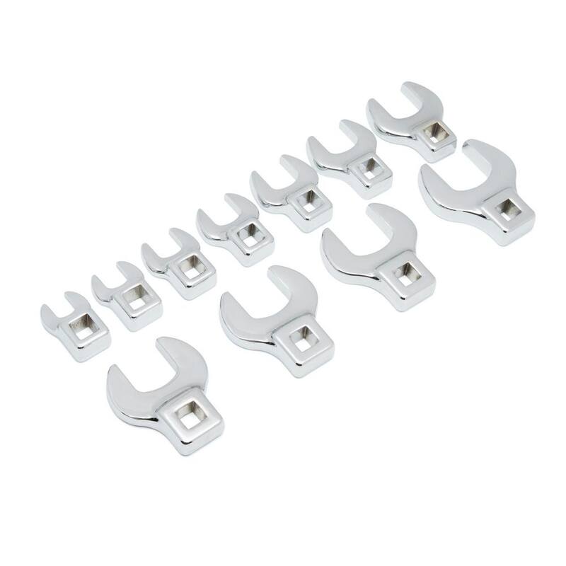 Juego de llaves de vaso GEARWRENCH SAE Crowfoot (11 piezas) - 81908
