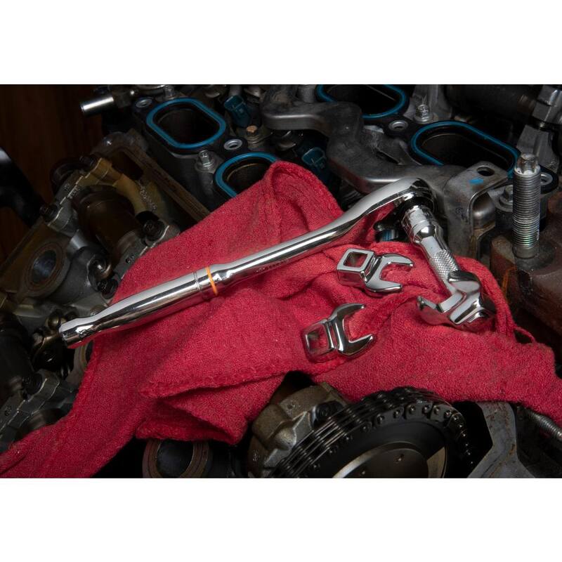Juego de llaves de vaso GEARWRENCH SAE Crowfoot (11 piezas) - 81908