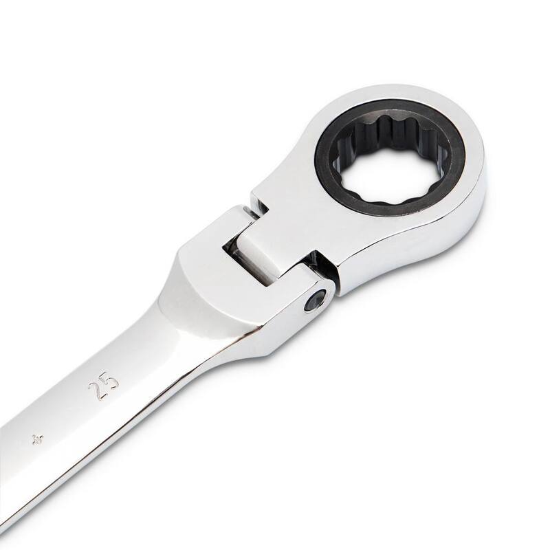 Juego de herramientas de llave de trinquete combinada con cabeza flexible de 72 dientes métrica GEARWRENCH (16 piezas) - 9902D