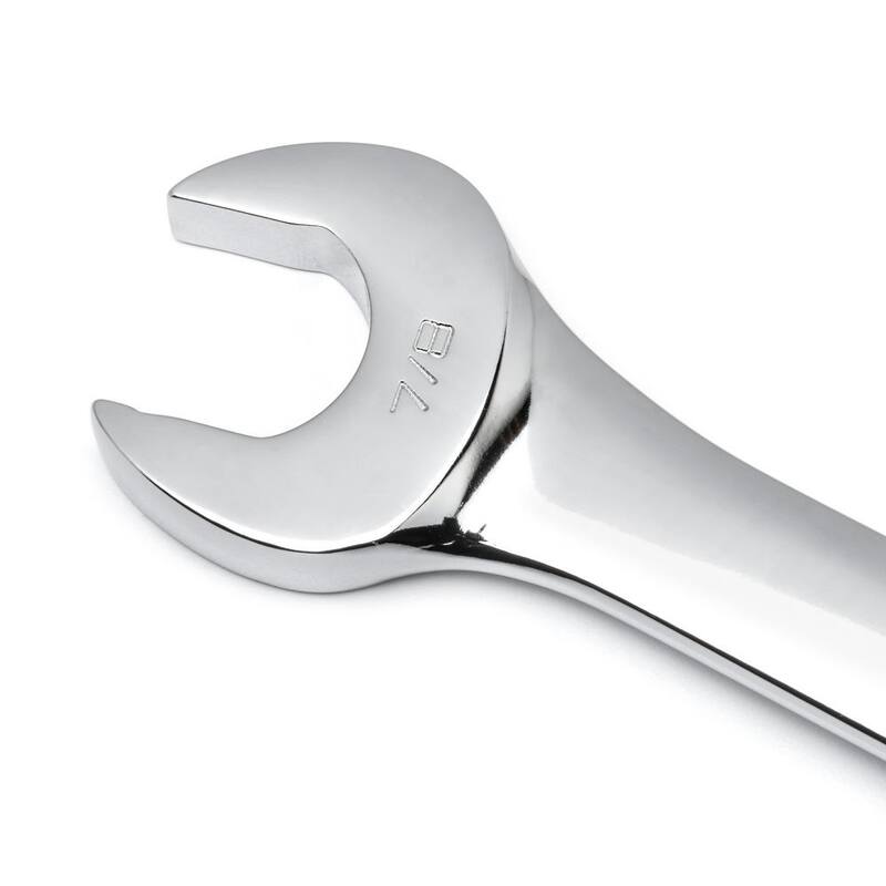 Juego de llaves combinadas de patrón largo de 12 puntos SAE de GEARWRENCH con estuche enrollable (18 piezas) - 81917