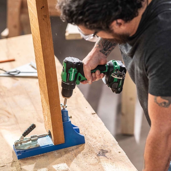 Metabo Hpt 18V MV Cordless Brushless Driver Drill / Impact Driver 2 x 2.0Ah  #2 Phillips Bit & Bag - KC18DEXQBM