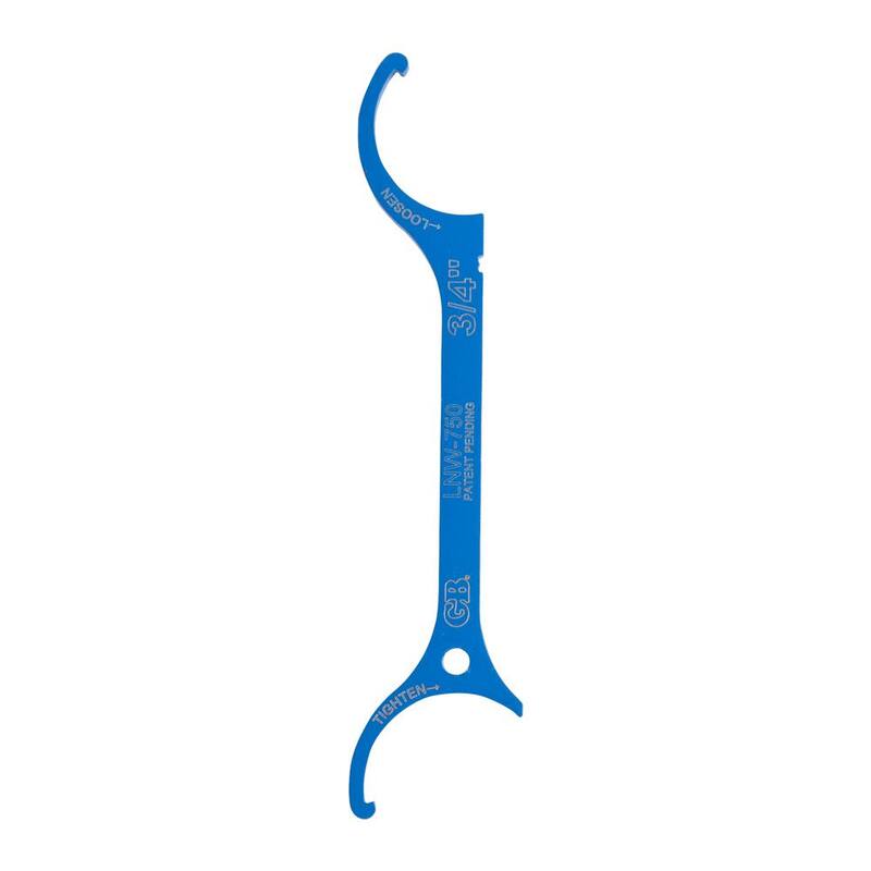 Juego de llaves para contratuerca de 3 piezas de Gardner Bender que se ajusta a contratuerca de 0.50 pulgadas, 0.75 pulgadas y 1 pulgada - LNW-3PC