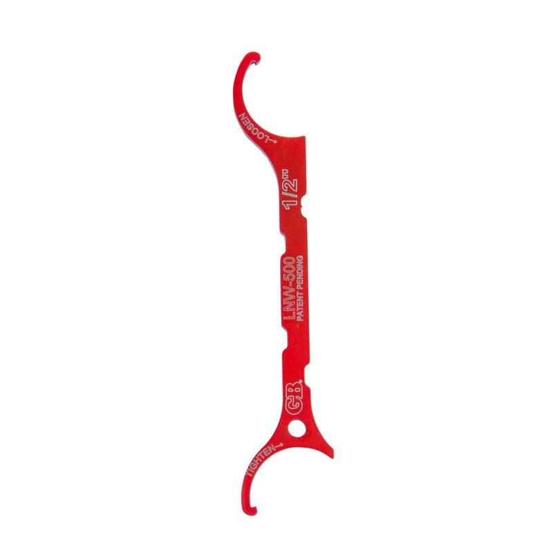 Juego de llaves para contratuerca de 3 piezas de Gardner Bender que se ajusta a contratuerca de 0.50 pulgadas, 0.75 pulgadas y 1 pulgada - LNW-3PC