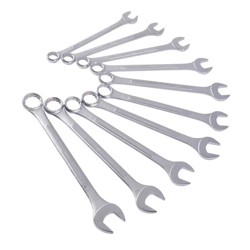 Set de llaves combinadas Jumbo de SUNEX TOOLS, Acero al carbono (10 piezas) - 97010