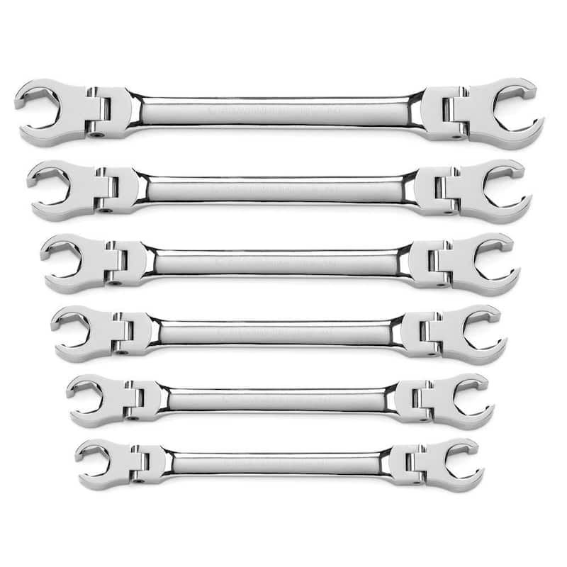 Juego de Llaves de Dados Flexibles Métricas GEARWRENCH (6 piezas) - 81911D