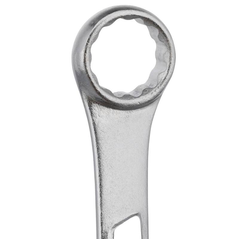 Juego de llaves de combinación cromadas Grand Rapids Industrial Products Grip MM/SAE (24 piezas) - 89358