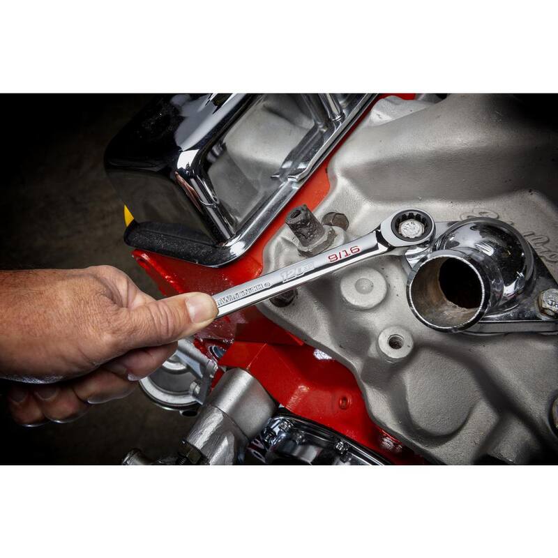 Juego de herramientas GEARWRENCH SAE 120XP Universal Spline XL Combination Ratcheting Wrench (llave de trinquete de combinación extralarga) - 86451 (set de 16 piezas)
